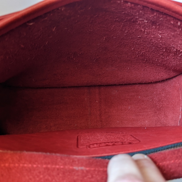 Vintage Coach Original NYC Rambler #9735 in Red - Picture 5 of 6